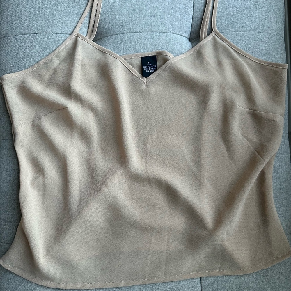 Women's Tan Cami Top